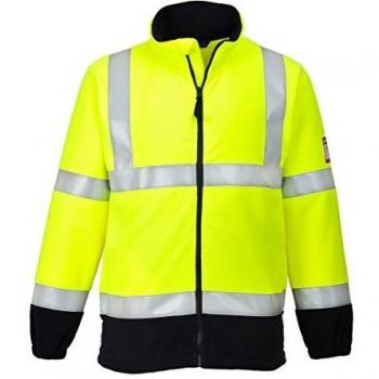 Forro polar amarillo de alta visibilidad resistente al fuego 3XL Modaflame