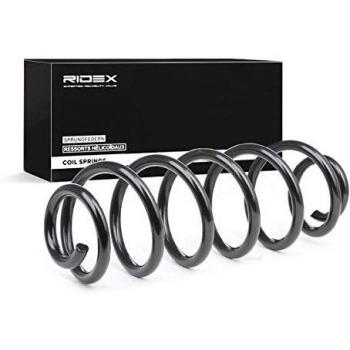 Muelle de suspensión RIDEX 188C0009 para VW, AUDI, SEAT - Mola trasera de amortiguación 340mm