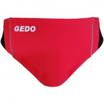 Gedo SWIM07 - Bañador para hombre, color rojo / negro, talla XL