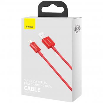 Baseus CALYS-A09 cable de conector Lightning 1 m Rojo