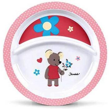 Plato Infantil Sterntaler Mabel, Rosa/Multicolor, Para Bebés a Partir de 6 Meses