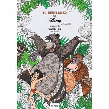 Arteterapia. El Bestiario de Disney-volumen 2 - Hachette Heroes
