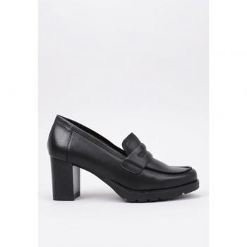 Mocasines Tacón Sandra Fontán GLUMARY Mujer Negro 39
