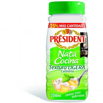 President nata cocina ligera 250 ml