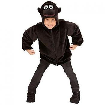 WIDMANN ? Disfraz para niños Gorilla de Peluche, Chaqueta con Capucha y máscara
