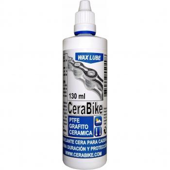 CeraBike WAXLUBE. LUBRICANTE Base Cera para Cadena con PTFE, Grafito Y Ceramica