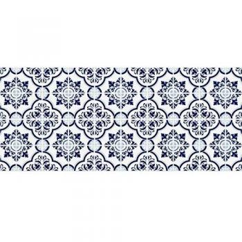 Laroom Alfombra Vinílica de Cocina Diseño Estoril, Vinilo Antiliscante, Gris, 65x150 cm