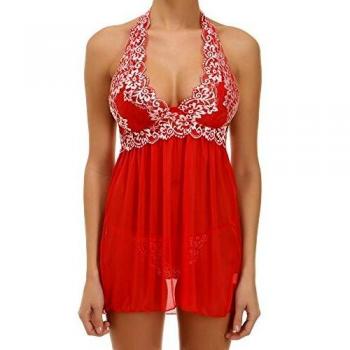 Intimax Picardías Lesya, Body para Mujer, Rojo, S/M