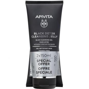 APIVITA Black Detox Cleansing Jelly Pack 2x150ml