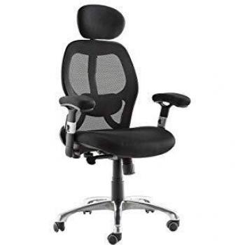 Silla de oficina ergonómica negra Ultimate v2 plus