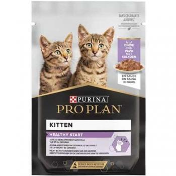 Purina Pro Plan Feline Junior Pavo 26X85Gr