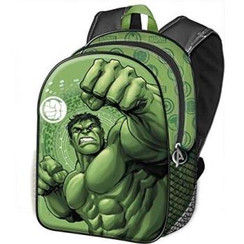 KARACTERMANIA Hulk Fist-Mochila 3D Pequeña, Verde