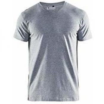 Blaklader V-Neck T-Shirt Gray XL