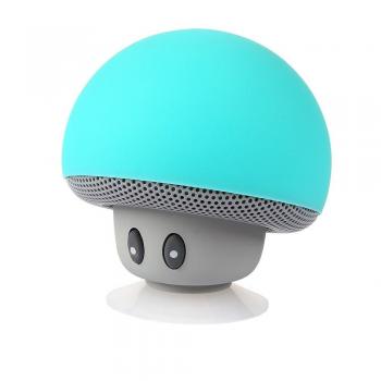 Muvit Life MLSSP0006 - Altavoz Mushpeaker inalámbrico con función soporte, color turquesa