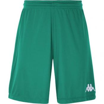 Shorts Kappa Borgo para niños, color verde, talla 10 años