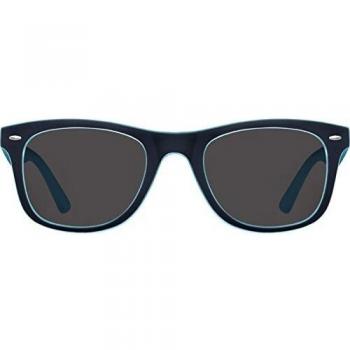 Montana Eyewear M42 Men's Sunglasses Black Size 50 Polarized Rectangular Unisex Blue Smoke Grey