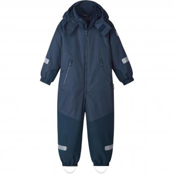 Traje de esquí para niños Reima Kauhava Reima Tec, impermeable, transpirable, con costuras selladas, aislamiento térmico, capucha ajustable y reflectantes