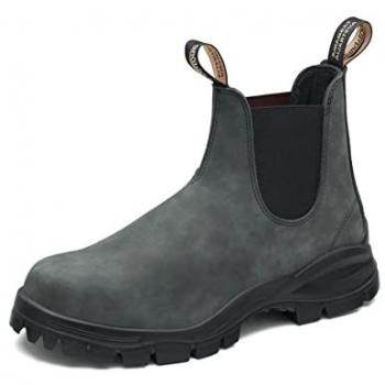 Blundstone 2238 Unisex Water-Resistant Rustic Black Leather Chelsea Boots