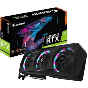 Gigabyte AORUS GeForce RTX 3050 Elite 8G GDDR6, PCI-Express, con 2 DisplayPort y 2 HDMI