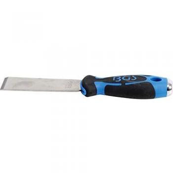 BGS 3063 | Espátula | inoxidable | con mango de goma de 2 componentes con agujero