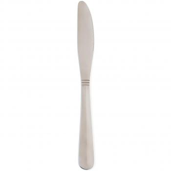 Quid EKA Cuchillos para Mesa, Acero Inoxidable, Gris, 27.3x5.8x1 cm, 2 Unidades