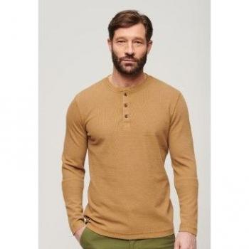 Superdry Camiseta De Manga Larga Waffle Henley