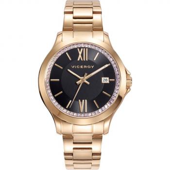 Reloj de Mujer Colección CHIC 42432-23 con Elegante Diseño en Acero Dorado