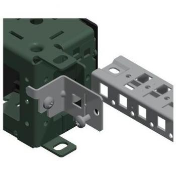 Soporte de Montaje Schneider Electric para Servidores, Ancho 39mm, Paquete de 12 Unidades