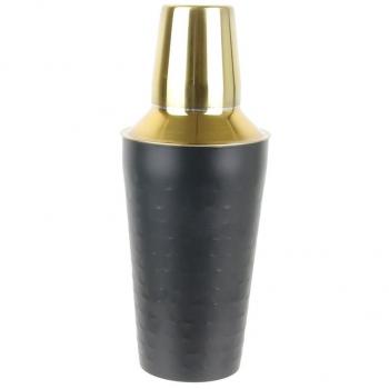 Totally Addict CMKV7263 COCTELERA MARTILLEADA 500 ML, Metal, Gris