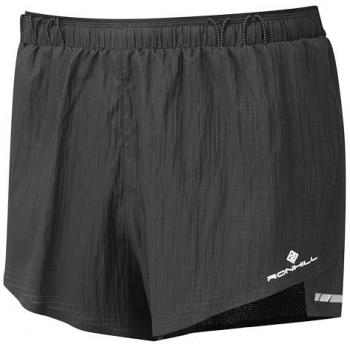 Pantalones Cortos Ronhill Tech Race para Hombre - Negro Grafito, Talla L