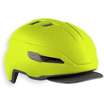 MET M3HM111M0GI1 Casco, Hombre, Amarillo flúor, M
