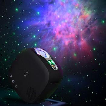 Proyector Láser Inteligente Mikamax Twilight con Altavoz Galaxy