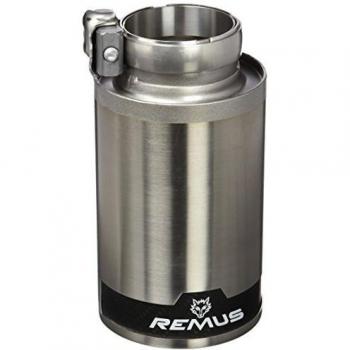 Remus REM002698C Street Race Cola Conexión con Abrazadera Esférica Ajustable, Diámetro 98 mm