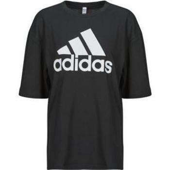 Camiseta Adidas Essentials Big Logo Boyfriend Mujer Negra Talla L