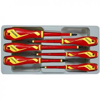 Tengtools MDV906N - Juego de 6 destornilladores aislados