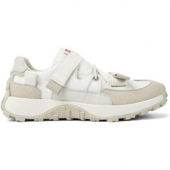 CAMPER Drift Trail Sneakers for Men - White, Size 40, Cotton Fabric