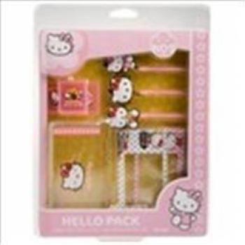 Coffret 9 accessoires Hello Kitty pour DS Lite [Importación francesa]