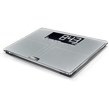 Soehnle Báscula digital Shape Sense Connect 200 con Bluetooth, balanza digital de análisis corporal, peso de baño para calcular la demanda calórica