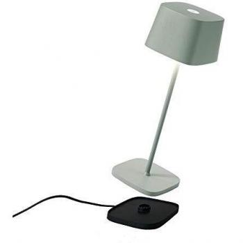 Lámpara de Mesa LED Ofelia Pro Ricaricable Dimmerable IP65 Salvia 2,2W 150lm