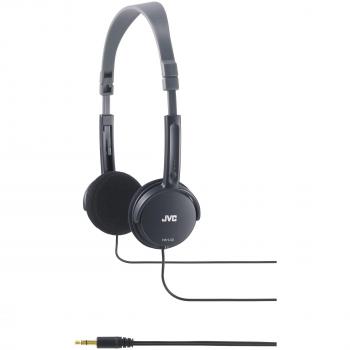 JVC HAL-50-B Auriculares ultra-ligeros y plegables color negro