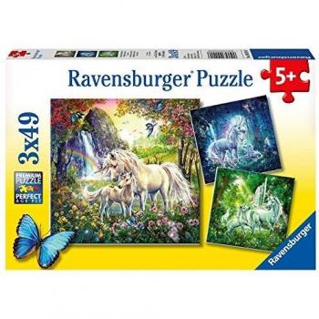Ravensburger Beautiful Unicorns 3 x 49 Pieces Kids Puzzle