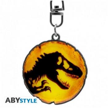 Llavero Abystyle Jurassic Park Ambar
