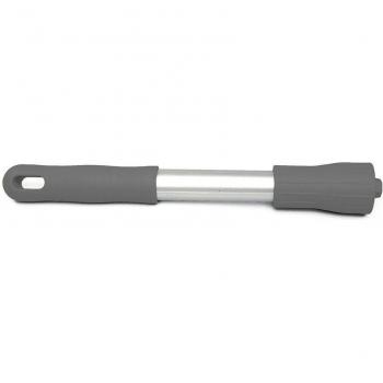 Maya 49801 - Mango Aluminio, con Maneta, 300 x 25 mm, Gris