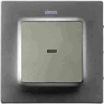 Simon 8201111-090 placa de pared y cubierta de interruptor Blanco