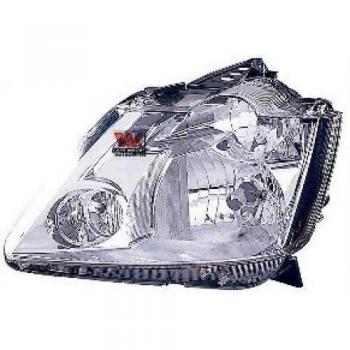 Faros Delanteros Izquierdos DEPO 551-1151L-LD-EM Sin Antibrouillard H1 H7 para Renault Modus (2004-2008)
