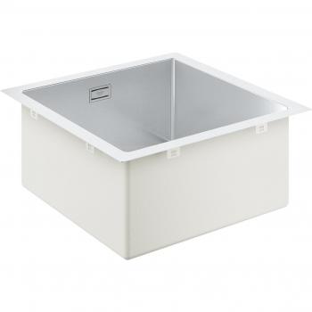 Fregadero de acero inoxidable Grohe K700, 46,4x46,4 cm, 1 cubeta, sin escurridor