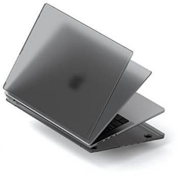 Satechi Eco Hardshell Case for MacBook Pro 14 - Durable, Transparent, Dark