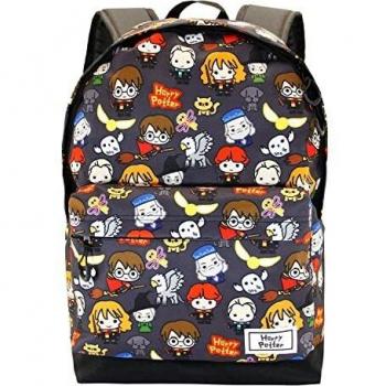 Harry Potter Charms-Mochila HS Fan, Negro