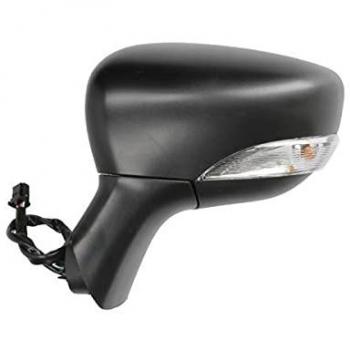 Retrovisor exterior BLIC 5402-09-2002101P - Espejo retrovisor con carcasa negra, ajuste manual, lado derecho, diseño aerodinámico y compatible con diversos modelos de vehículos