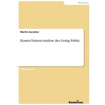 Análisis de Costos y Beneficios del Going Public por Martin Auracher